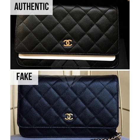 chanel real or fake|authentic chanel wallet on chain.